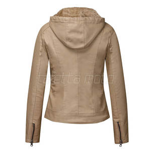 แจ็คเก็ตหนังมอเตอร์ไซค์ผู้หญิงคุณภาพสูงในราคาที่ดีที่สุด แจ็คเก็ตหนังมอเตอร์ไซค์แฟชั่นใหม่ - Product Image 3