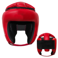 Protector de Cabeza para Boxeo Deportivo de Alta Calidad, Ecológico, Transpirable, de Cuero Vacuno Ligero, con Cierre de Gancho y Bucle, Personalizable