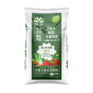 سماد NPK قائم على حمض الدبالية قابل للذوبان في الماء 30-10-10 ؛ معزز نمو جذر سريع المفعول عالي النيتروجين - Product Image 1