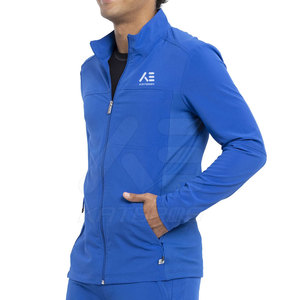 Chaqueta Médica de Secado Rápido para Hombre, Material Spandex/Poliéster, Detección de Agujas, Uso Hospitalario, Color y Logotipo Personalizables - Product Image 3