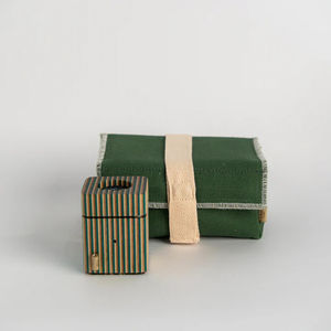 Brûleur d'encens personnalisé moderne en bois de santal-Design enveloppé de luxe Porte-oud religieux écologique de haute qualité pour la maison - Product Image 3