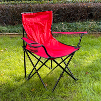 Vente en gros de chaise de pêche portable pliable sur place pliable pour pique-nique et camping, chaise de plage pliante pour pique-nique en plein air
