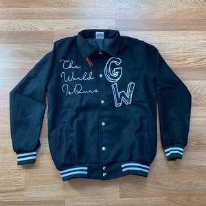 Veste universitaire de baseball pour homme de haute qualité, style streetwear, personnalisable sur le devant, pour l'hiver, très demandée, vente en gros, fabricant OEM - Product Image 3