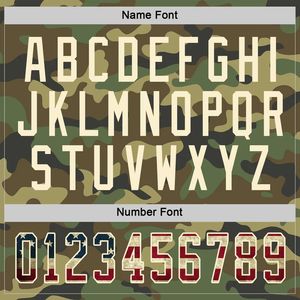 Maillot de Hockey sur glace américain imprimé camouflage vert équipe sportive Logo sur mesure imprimé par sublimation 100% Polyester Anti-UV respirant - Product Image 3