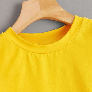 เสื้อยืดแขนสั้นลำลองผ้าฝ้ายระบายอากาศได้ดีสำหรับผู้ชายดีไซน์บล็อกสีแฟชั่นแบบลำลองพร้อมโลโก้ที่กำหนดเองผ้าถักใหม่ - Product Image 4