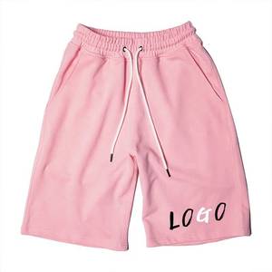 Shorts pour hommes à quantité minimale de commande bas, shorts d'été pour hommes de haute qualité en coton de haute qualité respirant et fermeture à cordon taille moyenne - Product Image 4