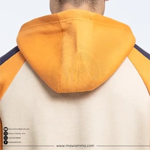 Sweat à capuche unisexe en molleton 100 % coton épais, personnalisé OEM, style streetwear oversize, avec broderie 3D et poche imprimée, idéal pour l'hiver - Product Image 6
