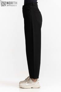 Nouveauté 2025 Jeans en denim pour femmes durables décontractés respirants à séchage rapide avec logo personnalisé à jambe de carotte taille mi-haute - Product Image 2