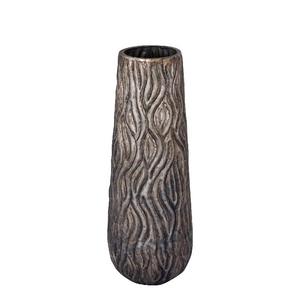 Vases à fleurs de table de couleur rustique métallique avec vases en métal au design martelé pour la décoration de mariage avec des tailles de 44x10x17 cm - Product Image 5