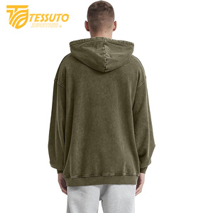 Sudaderas con capucha modernas hechas a medida para hombre Estilo único Tallas grandes 100% Algodón Venta superior Logotipo personalizado Fabricante profesional - Product Image 6