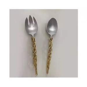 Nouveau Style En Bois Salade Serveur Paire Salade Outils Serveur De Nourriture pour La Maison Hôtel Cuisine Restaurant Utiliser Meilleure Vente - Product Image 2