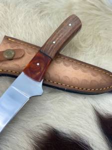 Fillet <b>Knife</b> Resin Handle Stainless Steel 67 Layer High Mirror Polish Handmade Extra Sharp Durable Modern Design Camping <b>Sushi</b> - Product Image 5