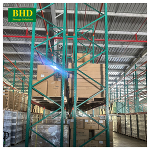 Estante de paleta de acero personalizado más vendido estándar de EE. UU. RAL6000 nuevo proveedor de Vietnam refuerzo de altura para manejo de existencias de almacén - Product Image 5