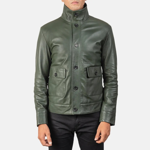 Oferta de Invierno 2025 Chaqueta de Invierno para Hombre con Cierre, Cuello Alto, Estilo Nuevo, Diseño de Cuero de Alta Calidad Hecho a Medida a Bajo Precio - Product Image 3