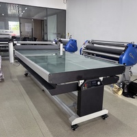 Tables d'application de vinyle intelligentes LeFu LF1325-B4 avec lumières LED Table de stratification de plus grand format