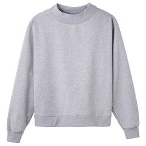 Sudadera de Forro Polar con Capucha y Cuello Alto Personalizada, Talla Grande, para Invierno |   Sudadera Lisa de Estilo Urbano |   Marca Privada OEM 100% Algodón Sólido - Product Image 1