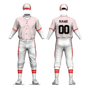 Uniformes d'entraînement de softball haut de gamme, fabricant de vêtements de baseball en gros personnalisés, OEM, uniformes de baseball respirants unisexes - Product Image 4
