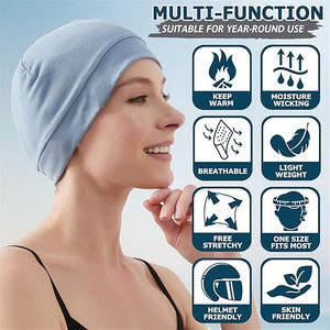 Gorros de punto Toques de invierno personalizados cálidos de alta calidad con logotipo personalizado, gorro de punto de invierno - Product Image 5