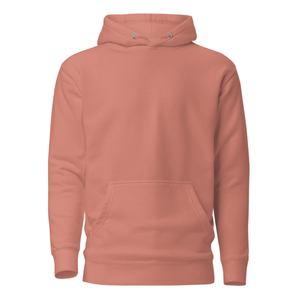 Sweat à capuche unisexe couleur pêche en molleton de coton premium, chaud, uni, décontracté, streetwear d'hiver, vente en gros - Product Image 1