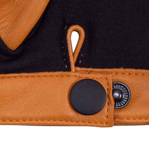 Venta al por mayor de guantes de conductor de moda de cuero de piel de cordero de estilo clásico Protección de manos de seguridad industrial Guantes de invierno cálidos duraderos - Product Image 4