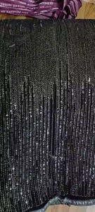 Gran oferta, rica tela de terciopelo bordada, Ideal para Lehengas nupciales, chaquetas étnicas de invierno disponibles a bajo precio - Product Image 2