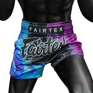 Shorts de MMA à impression par sublimation en gros, extensibles, pour l'entraînement et les combats de Muay Thai, de boxe et de kickboxing - Product Image 3