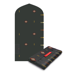 Alfombra de Oración Portátil de Poliéster Mihrab TAKVA Singapur, la Mejor Calidad, Más Vendida, al por Mayor (Edición Limitada) - Product Image 6