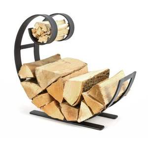 Étagère de rangement en métal forgé pour ranger les bûches, support à bois de chauffage intérieur et extérieur, support à bûches en métal robuste, forme personnalisée - Product Image 4