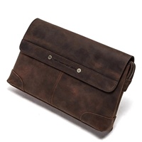 Dompet Wanita Model Baru Fashionable Tahan Lama Kapasitas Besar Tempat Ponsel Dompet Panjang Kulit Asli Vintage Custom