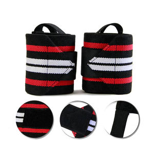 Sangles d'haltérophilie en coton néoprène de haute qualité couleurs unies conception sur mesure en usine et dynamophilie nouveauté - Product Image 2