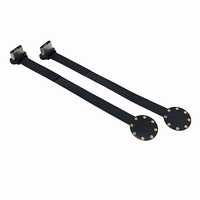 Conector USB 3.1 Macho Personalizado, Cable Circular de PVC, TPE y Nailon Tipo-C en Forma de T, Cable Suave con Clip Trasero para Carga Inalámbrica, Conexión de 8 Pines