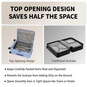 Ensemble de <span class=keywords><strong>valises</strong></span> extensibles à ouverture frontale, durables et élégantes, 20/24/28 pouces, pour affaires, quotidien, école et voyage – Meilleurs prix de gros - Product Image 4