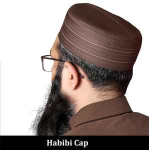 Habibi หมวก kufi แบบดั้งเดิมของผู้ชายทันสมัยโลโก้ที่มีคุณภาพสูงสวมใส่ในฤดูใบไม้ร่วงขายดีเครื่องประดับขายส่ง - Product Image 4