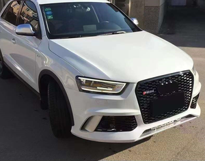 Kit de carrosserie pour pièces automobiles adapté à l'<span class=keywords><strong>Audi</strong></span> Q3 2013-2017, conversion RSQ3 pour la rénovation/mise à niveau, pare-chocs en plastique ABS, calandre centrale - Product Image 6