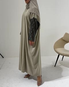 Wholesale Luxury Satin Abaya <b>Dress</b> <b>for</b> <b>Women</b> Dubai Inspired High Quality Silk Custom Made Adult Clothing Traditional <b>Muslim</b> - Product Image 1