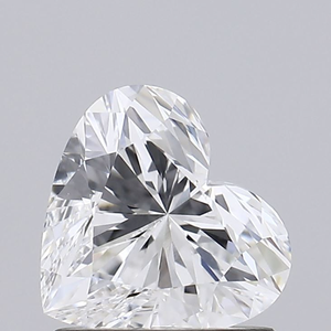 Bague de fiançailles haut de gamme Rising Diamond, élégante, avec diamant synthétique de laboratoire de 3,02 carats, taille cœur, pureté E, clarté VS1, certifiée IGI, CVD - Product Image 1