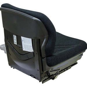 Asiento de tractor con suspensión para minicargadoras, cortadoras de césped, grúas, rodillos y excavadoras - Product Image 5