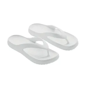 Ciabatte Promozionali Personalizzabili Evaslip, Pantofole in Gomma Resistenti per Feste - Product Image 2