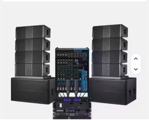 NOUVEAU ORIGINAL Système de haut-parleurs professionnels Line Array avec double subwoofer de 18 pouces et amplificateur de puissance, ensemble complet - Product Image 5