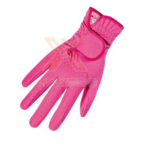 Sustainable Unique Style Winter Horse Riding Gloves Leather/Spandex Full <b>Finger</b> Non-Slip Adjustable Wrist <b>Strap</b> Unisex - Product Image 2