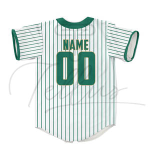 Entrega Rápida, Jersey de Béisbol con Impresión Personalizada, Manga Corta, Transpirable, de Secado Rápido, Azul, Impresión Digital para Hombre - Product Image 4