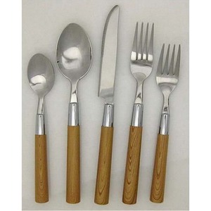 Gran oferta, suministros indios, juego de cubiertos de acero inoxidable para la escuela de lujo trasera sostenible, pulido de espejo para Hotel, restaurante, uso doméstico - Product Image 5