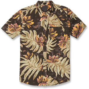 Chemise Slim Décontractée Nouvelle Chemise Hawaïenne Chemise à Revers à Manches Courtes - Product Image 1