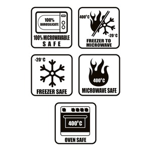 กล่องแก้วคุณภาพพรีเมียมพร้อมฝาปิดสุญญากาศ ป้องกันการรั่วซึม สำหรับเก็บอาหารในครัวหรือกล่องข้าวกลางวันที่ทำงาน ราคาโรงงาน - Product Image 2