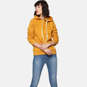 El mejor diseño hecho a medida, Jersey ligero para mujer, Sudadera con capucha, ropa de calle cómoda, Sudadera con capucha para mujer, cordón personalizado teñido amarillo - Product Image 4