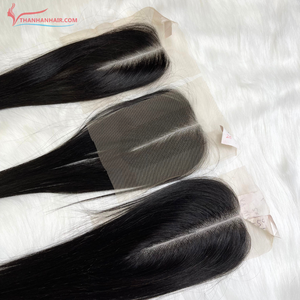 ลูกไม้ปิดตรงผมมนุษย์ไห่2x2x6ลูกไม้100% เวียดนาม - Product Image 4