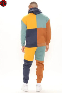 Venta al por mayor de chándales personalizados para hombre, chándal de felpa francesa, chándal, conjuntos Unisex, ropa deportiva para hombre, conjunto con capucha - Product Image 5