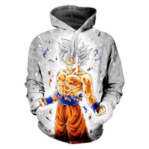 Haute qualité personnalisé hommes coupe régulière 100% polyester polaire écologique à capuche goutte épaule transfert de chaleur impression automne - Product Image 4