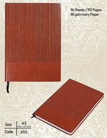 Carnet de notes promotionnel A5 en cuir rigide fait main, avec pages vierges et pages d'adresses, idéal pour réunions de bureau et croquis