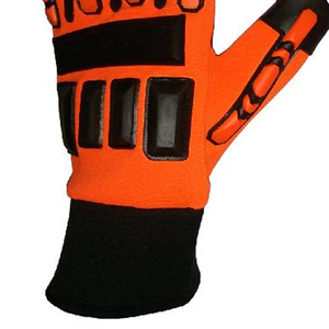 Proveedor directo de fábrica Guantes de seguridad de trabajo de alta calidad Guantes de seguridad de trabajo pesado de alto impacto en color sólido - Product Image 4